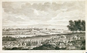 法国士兵进入都灵，约 1796 年（蚀刻版画） 作者 克劳德·约瑟夫·韦尔内