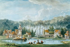 Hameau，Petit Trianon，1786