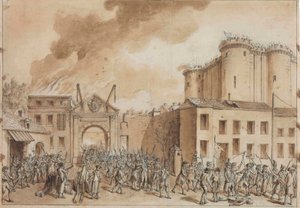 1789年7月14日，攻陷巴士底狱。