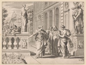 纪念罗马学院的寓言故事 作者 Pietro da Cortona