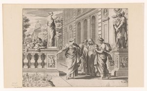 纪念罗马学院的寓言故事 作者 Pietro da Cortona