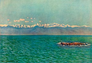 昂蒂布，1888年，1937年。 作者 克劳德·莫奈