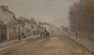 BoulevardHéloise，Argenteuil，1872 作者 克劳德·莫奈