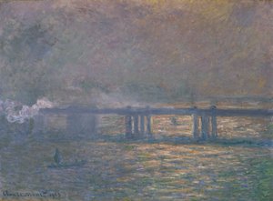 查令十字桥 作者 Claude Monet
