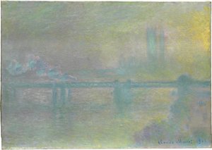 查令十字桥，伦敦，1901年 作者 克劳德·莫奈