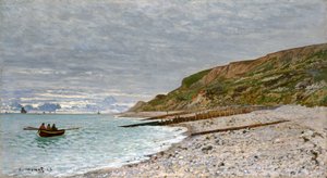 La Pointe de laHève，圣阿德雷，1864年 作者 克劳德·莫奈