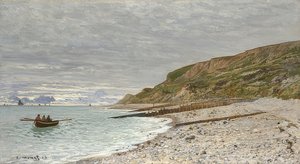 Sainte-Adresse的La Pointe de laHève。 1864年 作者 克劳德·莫奈