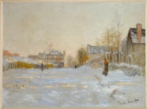 阿根廷雪 作者 Claude Monet