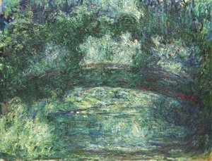 日本桥 作者 Claude Monet