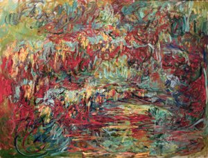 Le Pont japonais（日本桥） 作者 Claude Monet