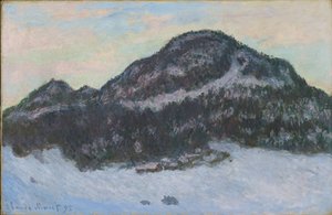 科萨斯山 作者 克劳德·莫奈