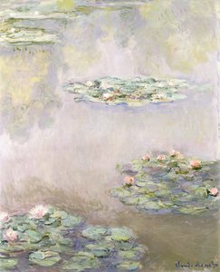 Nympheas，1908年 作者 克劳德·莫奈