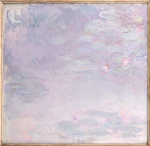 淡水百合，约1917年-25日 作者 克劳德·莫奈