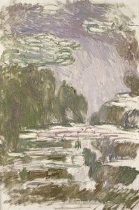 睡莲研究，1907年 作者 克劳德·莫奈