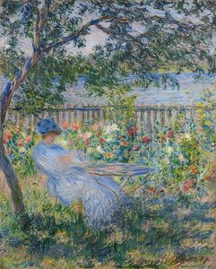 Vétheuil中的Terrasse。 1881年 作者 克劳德·莫奈