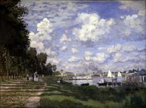 Argenteuil 盆地 - 克劳德·莫奈 (Claude Monet) 作者 克劳德·莫奈