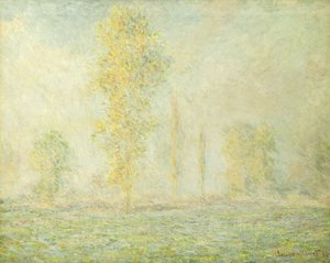 吉维尼的草原；吉维尼大草原（La Prairie a Giverny），1888年 作者 克劳德·莫奈