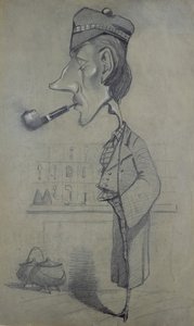 苏格兰人与管子，1857年 作者 克劳德·莫奈