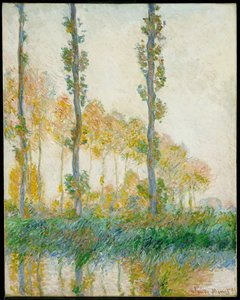 三棵树，1891年秋天 作者 克劳德·莫奈