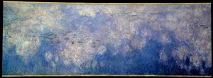 仙女们；云彩。在吉维尼画的三联画的中央部分。克劳德-莫奈（1840-1926）的画作 作者 克劳德·莫奈