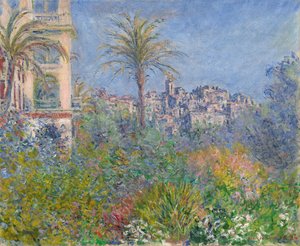 1884年在博尔迪盖拉（Bordighera）的别墅。 作者 克劳德·莫奈