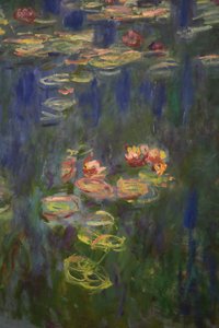睡莲（布面油画） 作者 克劳德·莫奈