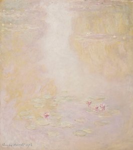 睡莲，吉维尼，1908年 作者 克劳德·莫奈