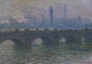 滑铁卢桥，1903年 作者 Claude Monet
