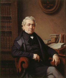 Thomas-Marie-François Sauvage 1794-1877的肖像，1850年。 作者 克劳迪斯·拉弗涅
