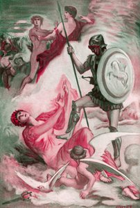 荷马的伊利亚特的插图 作者 Clement Goutier