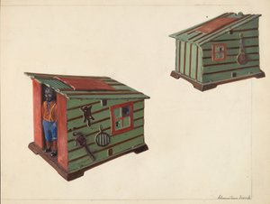 银行：玩具建筑与人物 作者 克莱门汀·福塞克