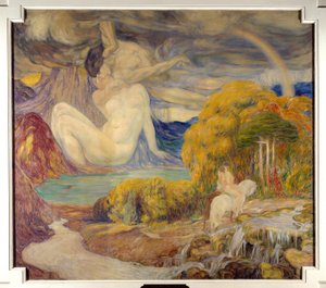 Helene Dufau (1869-1939) 20 世纪巴黎的放射性、磁性绘画。