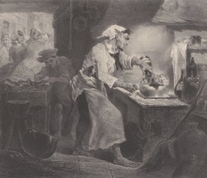 恶魔的女儿》，约1848-62年。 作者 塞莱斯廷·南特伊