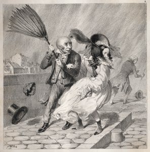 Bambochades：您看到我的气压计很漂亮吗……这对...来说是一个充裕的时间，1841年。