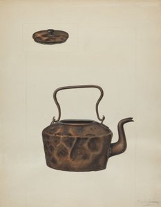 铜制茶水壶