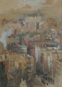 观点的纽约，c.1910