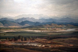黑斯廷斯的弗朗西斯侯爵3月1754-1826 1814-15油画布237634的细节 作者 查尔斯·约瑟夫·道尔上校