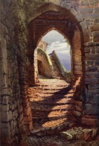 中世纪门廊，Via Laurienti，Cori 作者 福米利委员