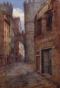 Porta Sovrano，与热那亚的克里斯托弗·哥伦布的房子 作者 福米利委员
