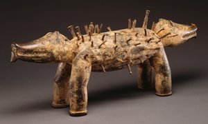 金刚动力狗造型（木头，指甲） 作者 刚果刚果
