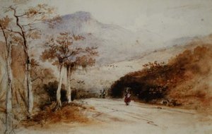 乡村之路 作者 康拉德·马滕斯（Conrad Martens）