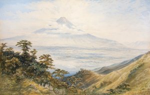 富士山，来自日本大富登山口