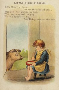 Nursery rhyme: Little Biddy O