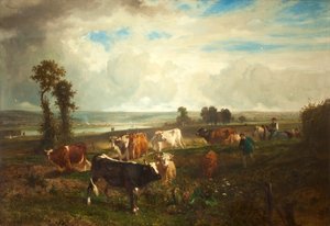 景观，苏雷斯尼的高地，1856年