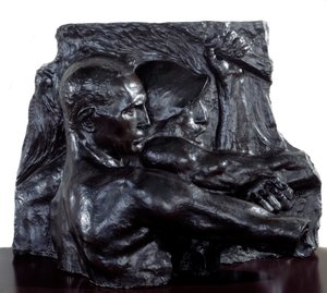 社会现实主义：Constantin Emile Meunier（1831-1905）的“工业”青铜雕塑，1896 年巴黎，奥赛博物馆