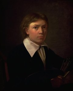 自画像 作者 Constantin Hansen