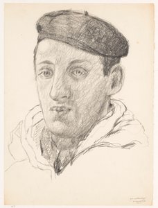 自画像：B-1-1，3 月 5 日
Cor van Teeseling 的自画像（系列名称） 作者 Cor van Teeseling