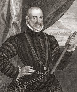 弗朗西斯科-德-瓦尔德斯。肖像。 作者 Cornelis（之后）Visscher