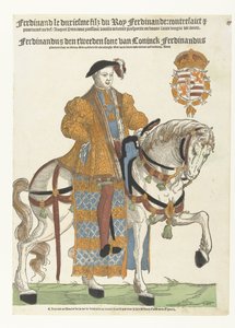 蒂罗尔的费迪南德骑马肖像 作者 Hans Liefrinck (I) (可能)