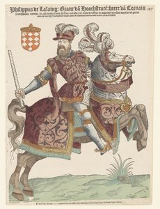 拉林的菲利普骑马肖像 作者 Hans Liefrinck (I) (可能)
